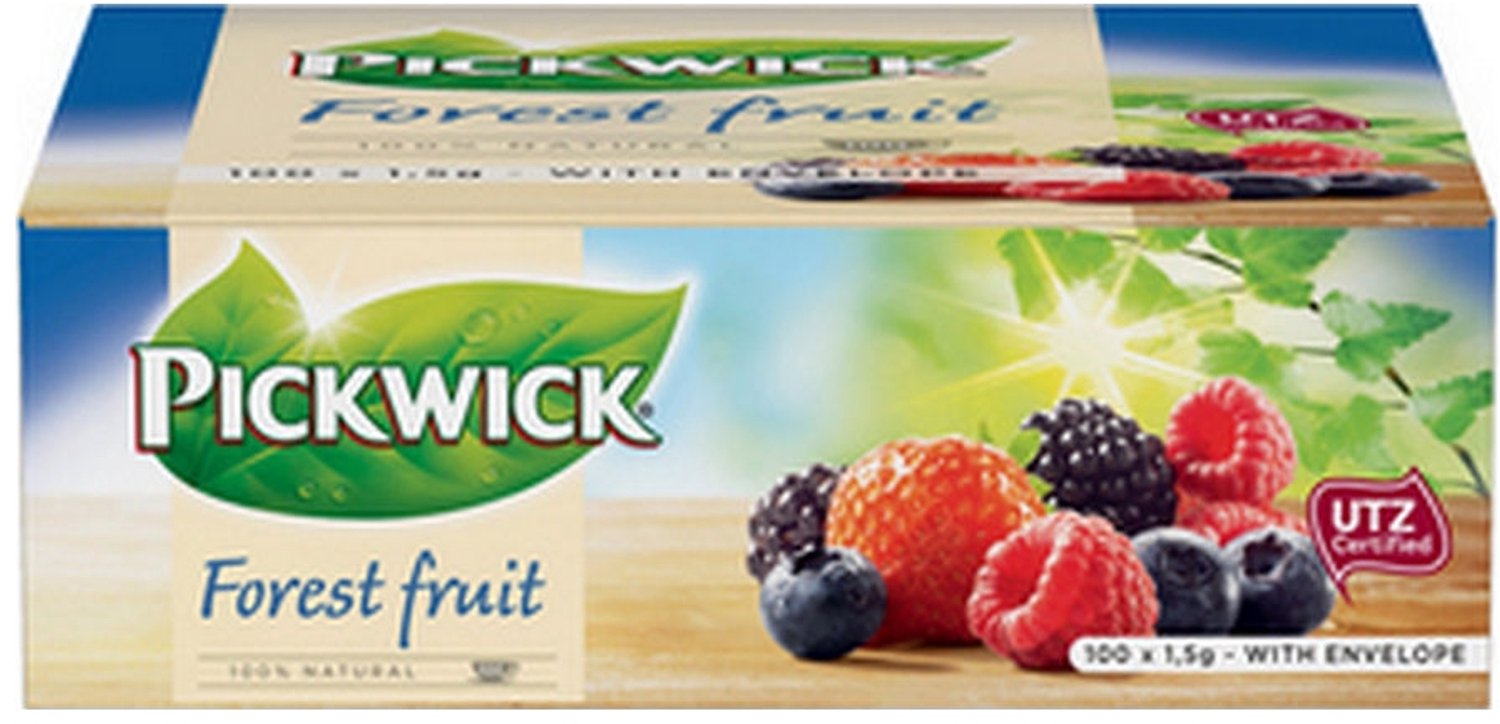 Pickwick | Professional | Bosvruchten | 100 x 1.5 gram | Omdoos 6x
