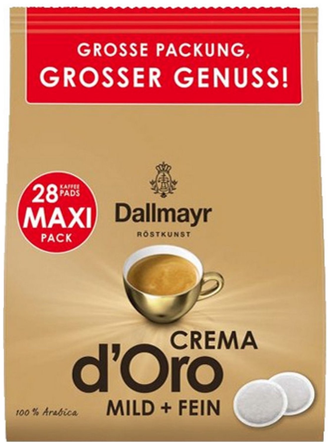 Dallmayr | Crema D'Oro | 28 pads