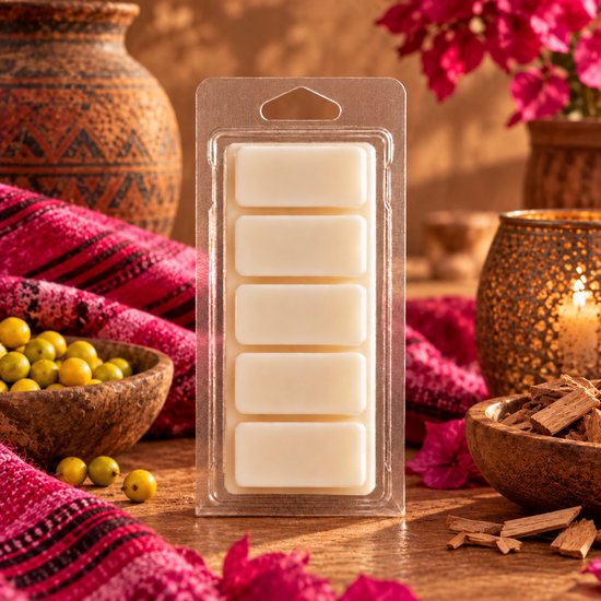 Waxmelts Uukume - Snapbar - Good Habits - Wellnessgeur - Spa geur - 55 gram - Sojawas - Handmade - Dierproefvrij - Vegan - Huisparfum - Voor in geurbrander - Waxbrander - Wax melt - Geur in huis - Geurkaars - Parfum