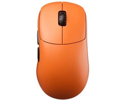 Lamzu Thorn V2 Orange - Rechtshandig - bedraad & draadloos - 5 knoppen - 8.000 Hz - 50.000 dpi - Oranje