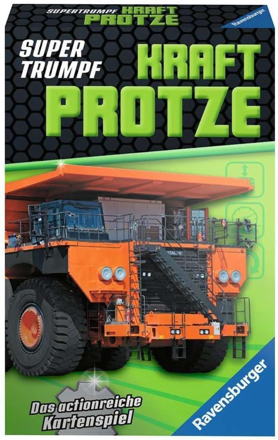Ravensburger Supertrumpf Kraftprotze Kaartspel - 32 Kaarten, Vanaf 7 Jaar