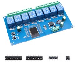 8 Kanaals ESP Relay Module voor WiFi Controle