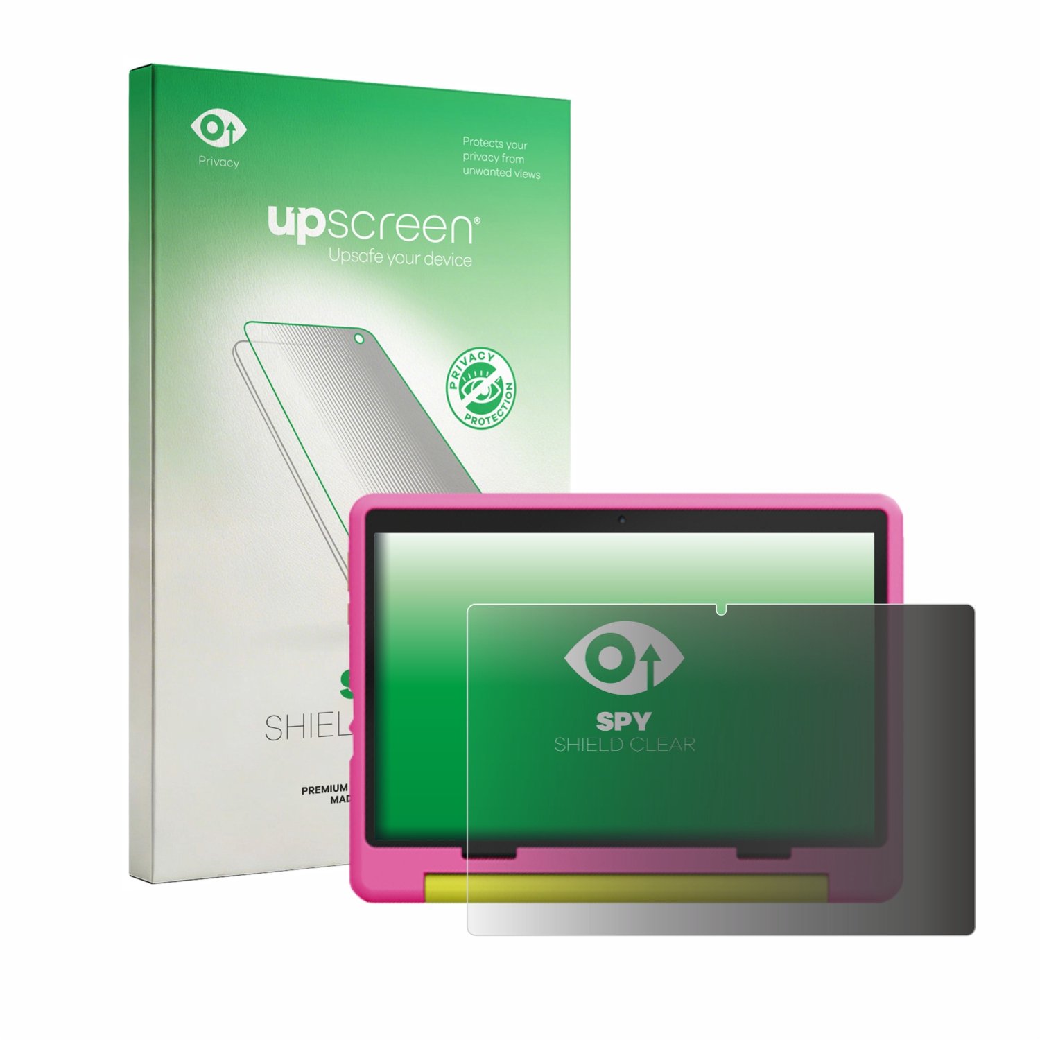 upscreen - privacy screenprotector voor Ainmel 1028 10.1" - Folie Beschermfolie Blauwlichtfilter