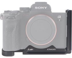 Quick Release Plate L-Angle Vertical Bevestigingsplaat voor Sony Alpha 7 V, A7V, A7M5 Camera, Arca Swiss Compatibel, Uitbreidbare Basisplaat voor Stabiliteit en Gebruiksgemak