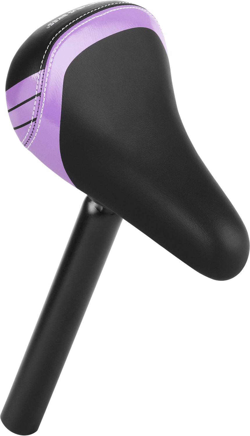 Kinderfietszadel - 10-12-14 inch - Met alu zadelpen 25,4 mm - Paars