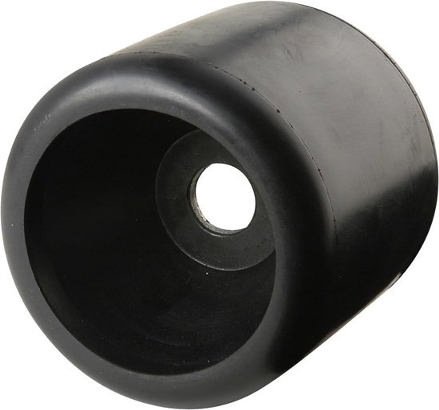 Boottrailerroller - Geleiderol - Boot traileren - Aanpasbare wobble-functie - 10cm diameter - Zwart