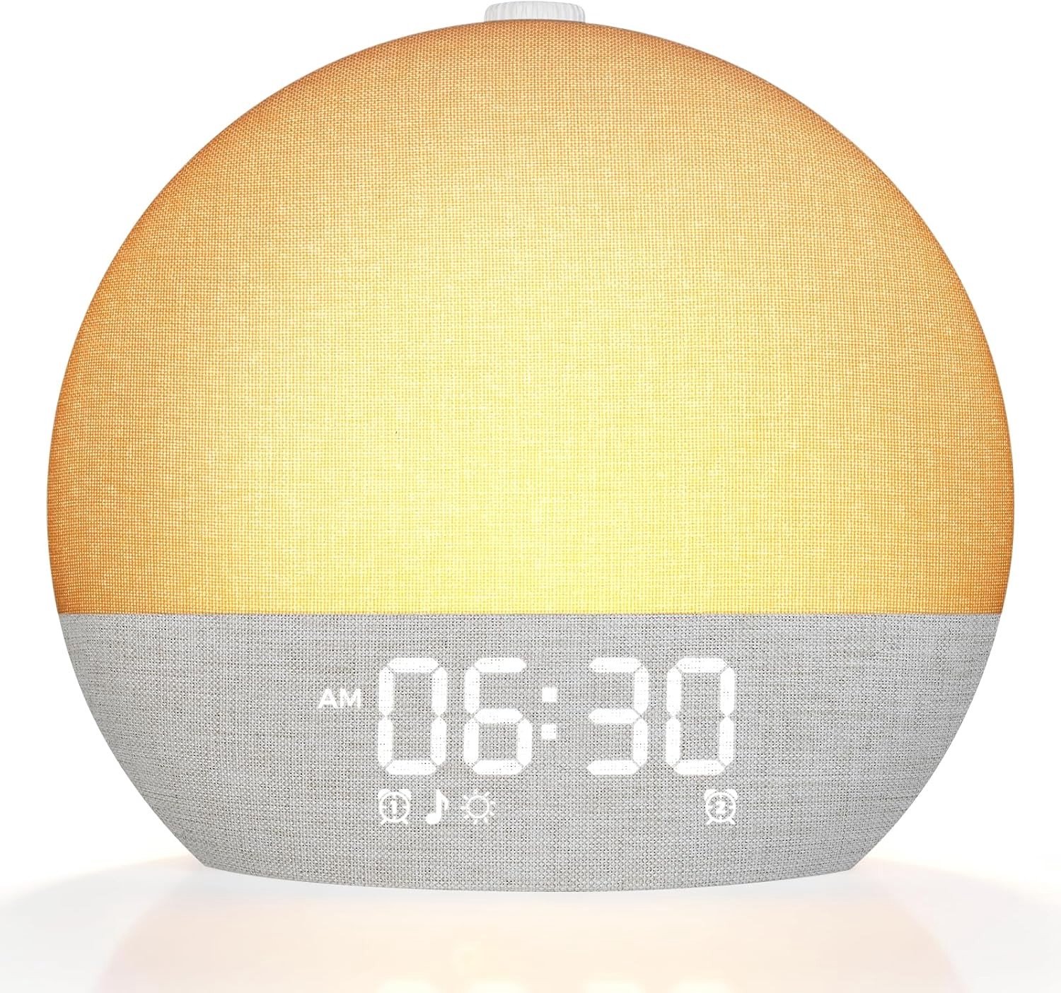 Wake-up Light - Wit - Zonsopgangssimulatie met 30 Natuurgeluiden - Voor een Natuurlijk Wakker Worden