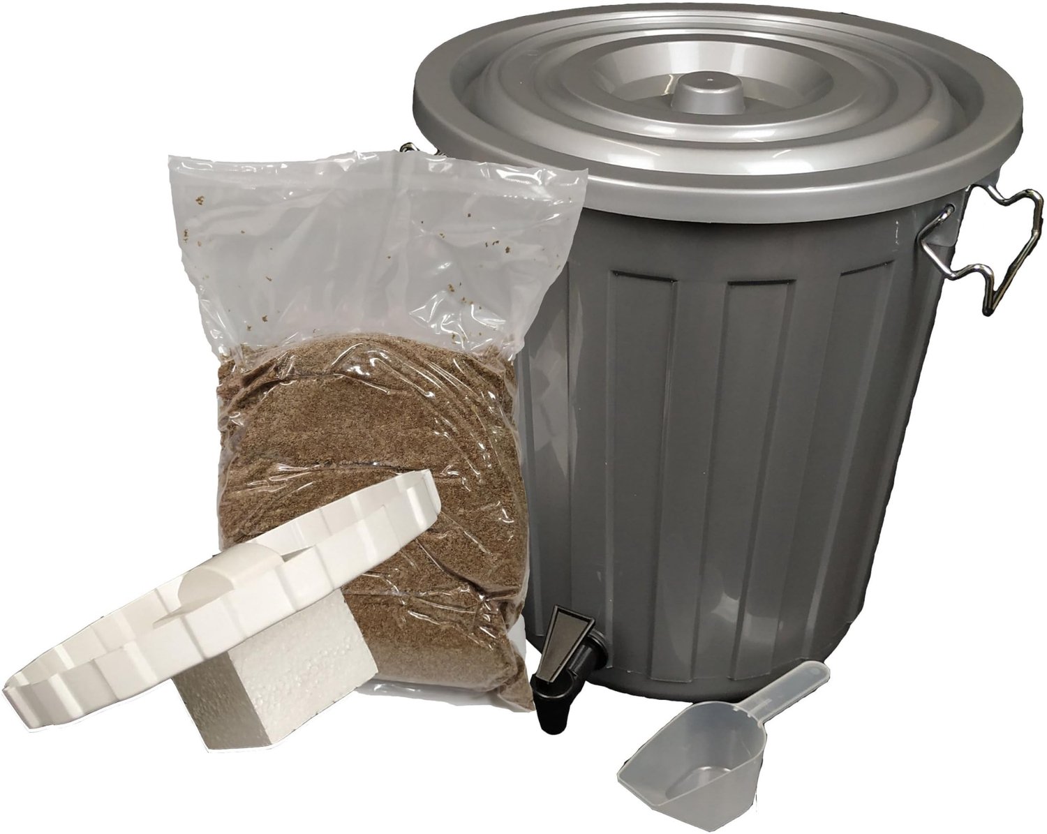 18L Bokashi Composteer Set met Bokashi Granulaat