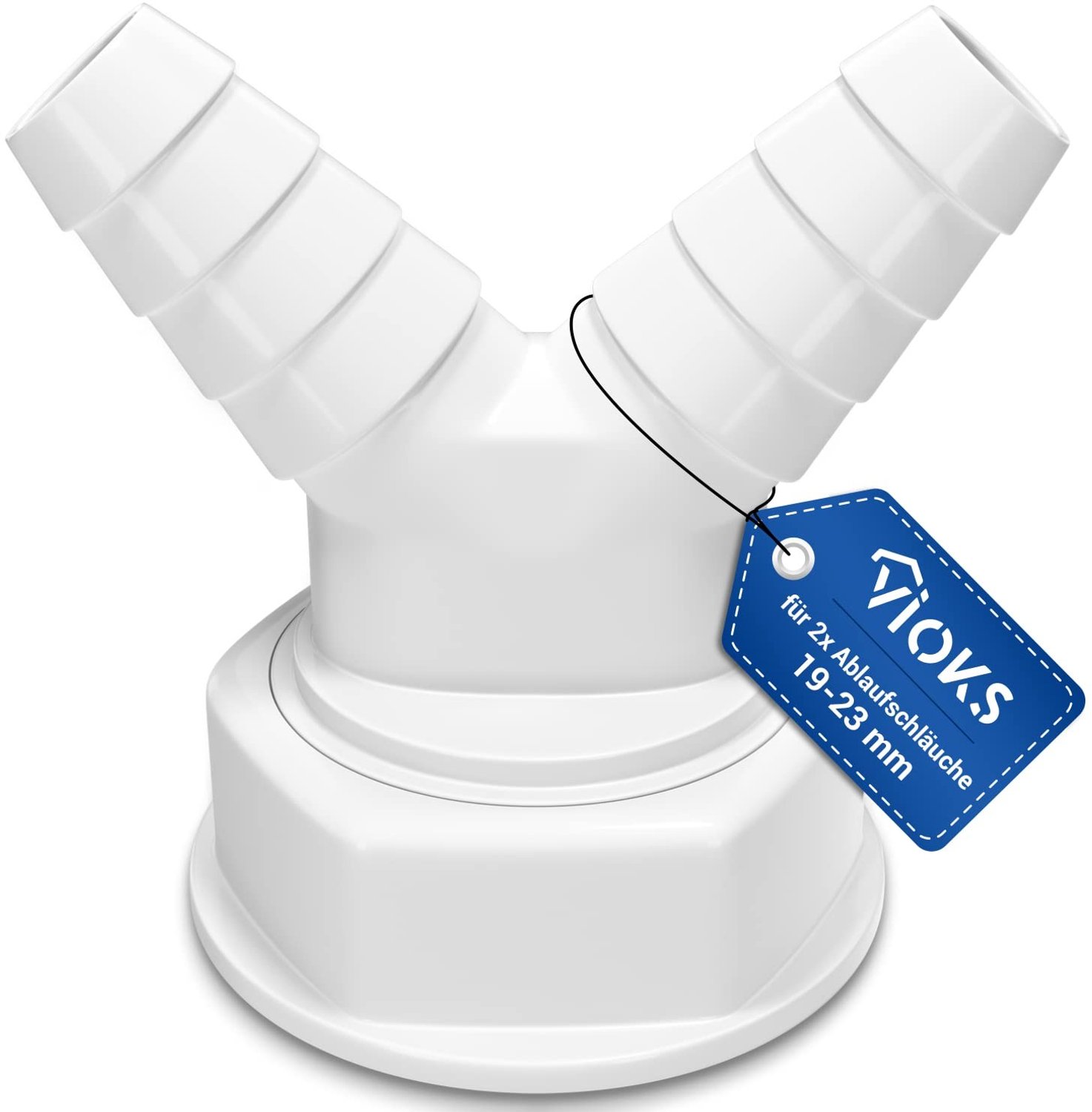 Afvoeradapter voor Wasmachine met Y-Splitter