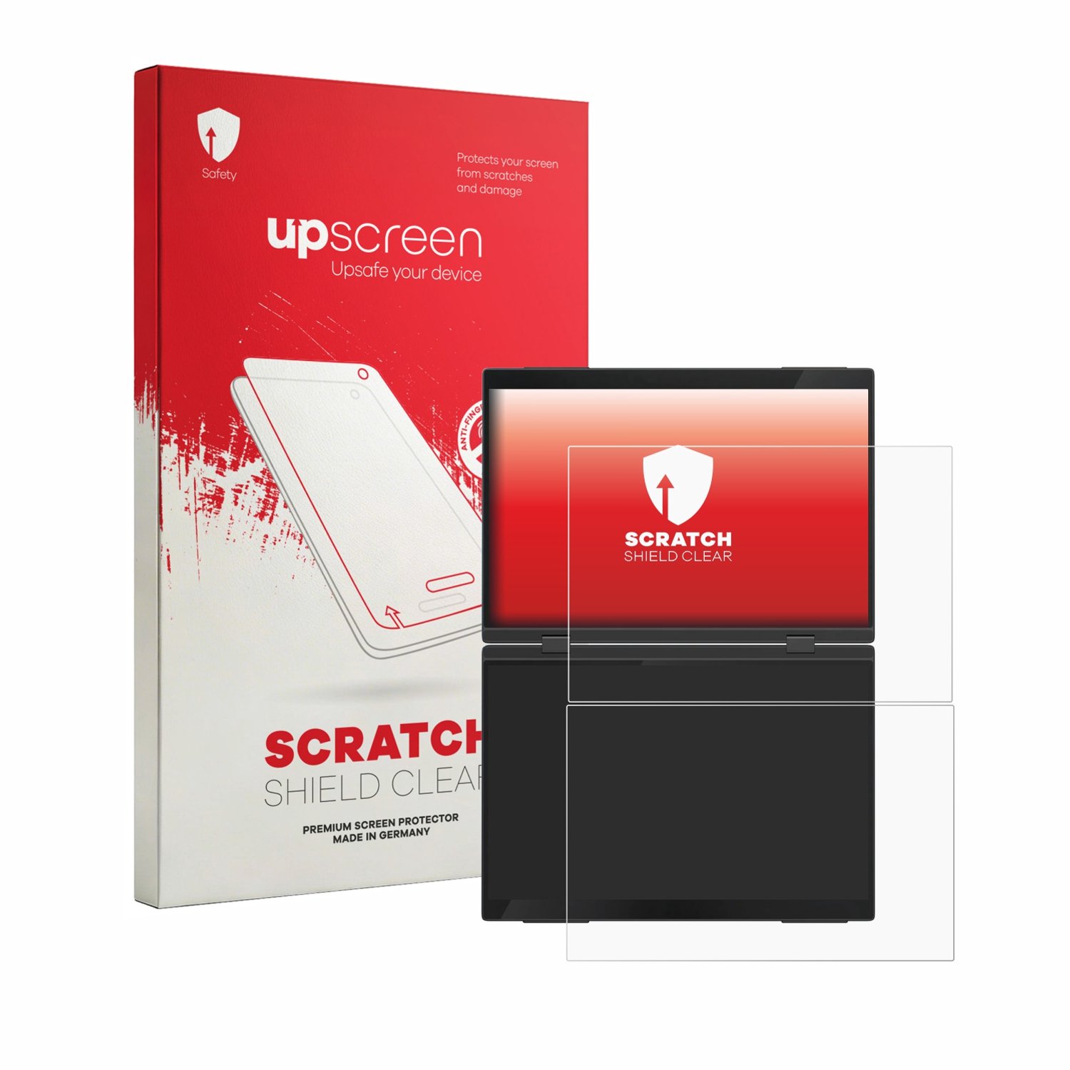 upscreen - Screenprotector voor Uperfect Delta Pro Touch - Folie Beschermfolie transparant