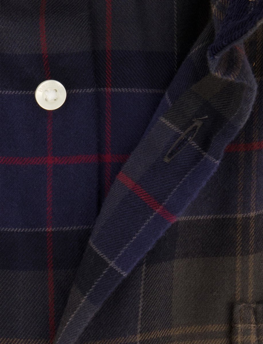 Overhemd Barbour Tailored Fit groen