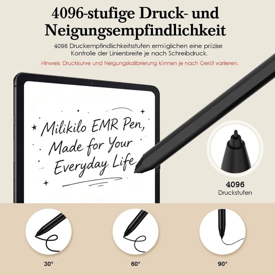 Styluspen voor Remarkable 2 /1Pen，EMR Pen met Flip Eraser, Magnetische — afbeelding 4