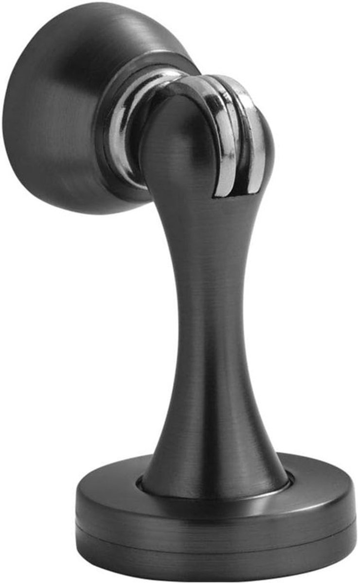 Magnetische Deurstopper - Roestvrijstaal - Wand- / Vloermontage - 1 stuk