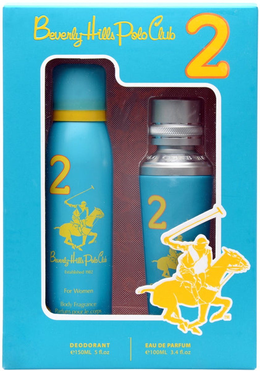BHPC Two Gift Set For Women Eau de Parfum 100ml+150ml Deo