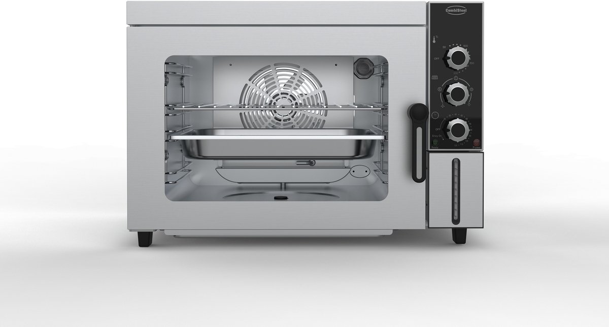 Combisteel 7543.0040 CONVECTIE-/ STOOMOVEN 4XGN 1/2 - Horeca & Professioneel