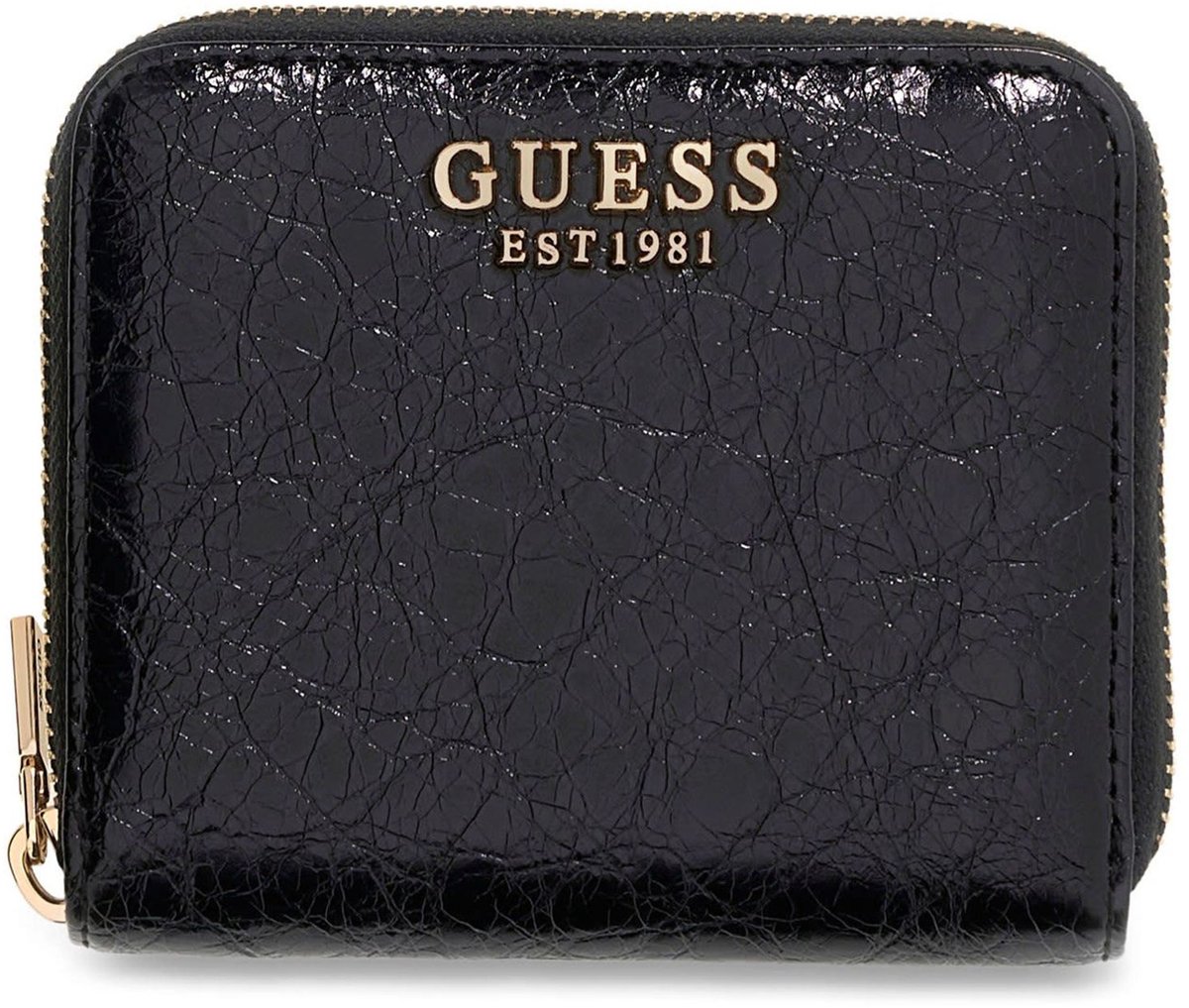 GUESS portemonnee Antonia SLG Zip Around Wallet Black zwart