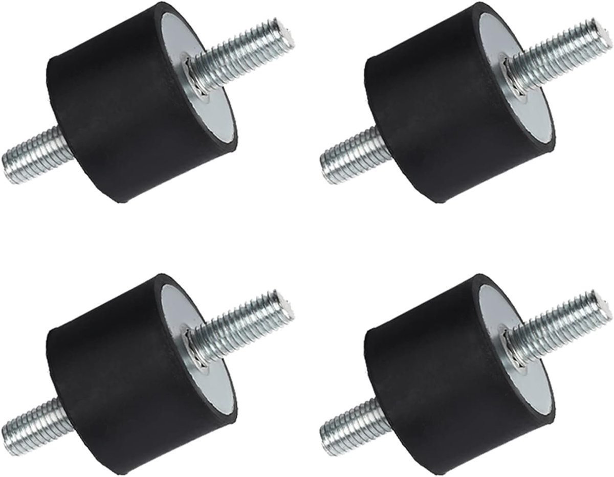 M10 Rubberen Buffer Silentblok, Trillingsdemper voor Luchtcompressor, Motor en Lasmachine, Anti-vibratie Rubberen Demper