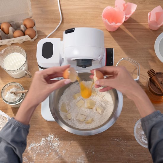Stand Mixer - BOSCH - MUMS2EW00E Series 2 - 700 W - 4 Speeds - White van Bosch — afbeelding 2