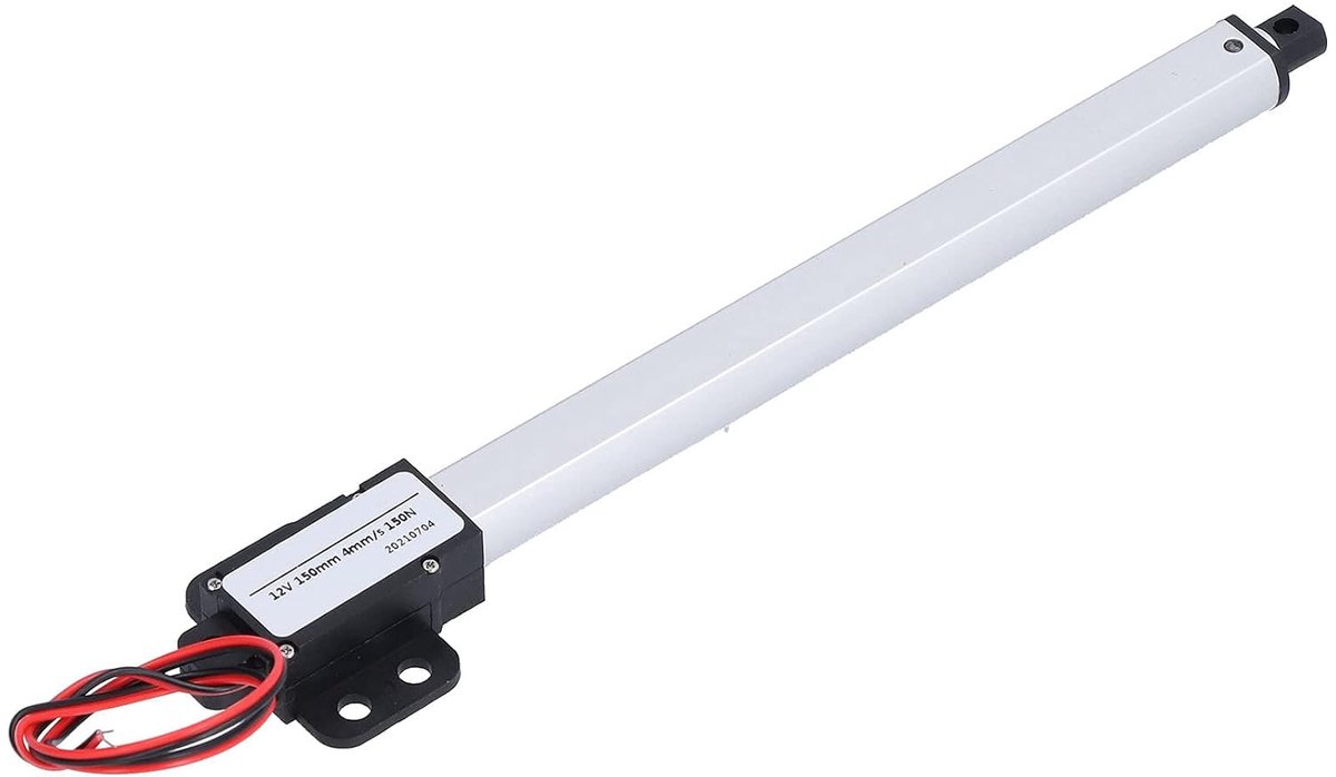 150 Mm Lineaire Bewegingsactuator 12V Slag Lineaire Actuator Ingebouwde Eindschakelaars voor Medische Auto's(Slag 150mm-4mm/s-150N)