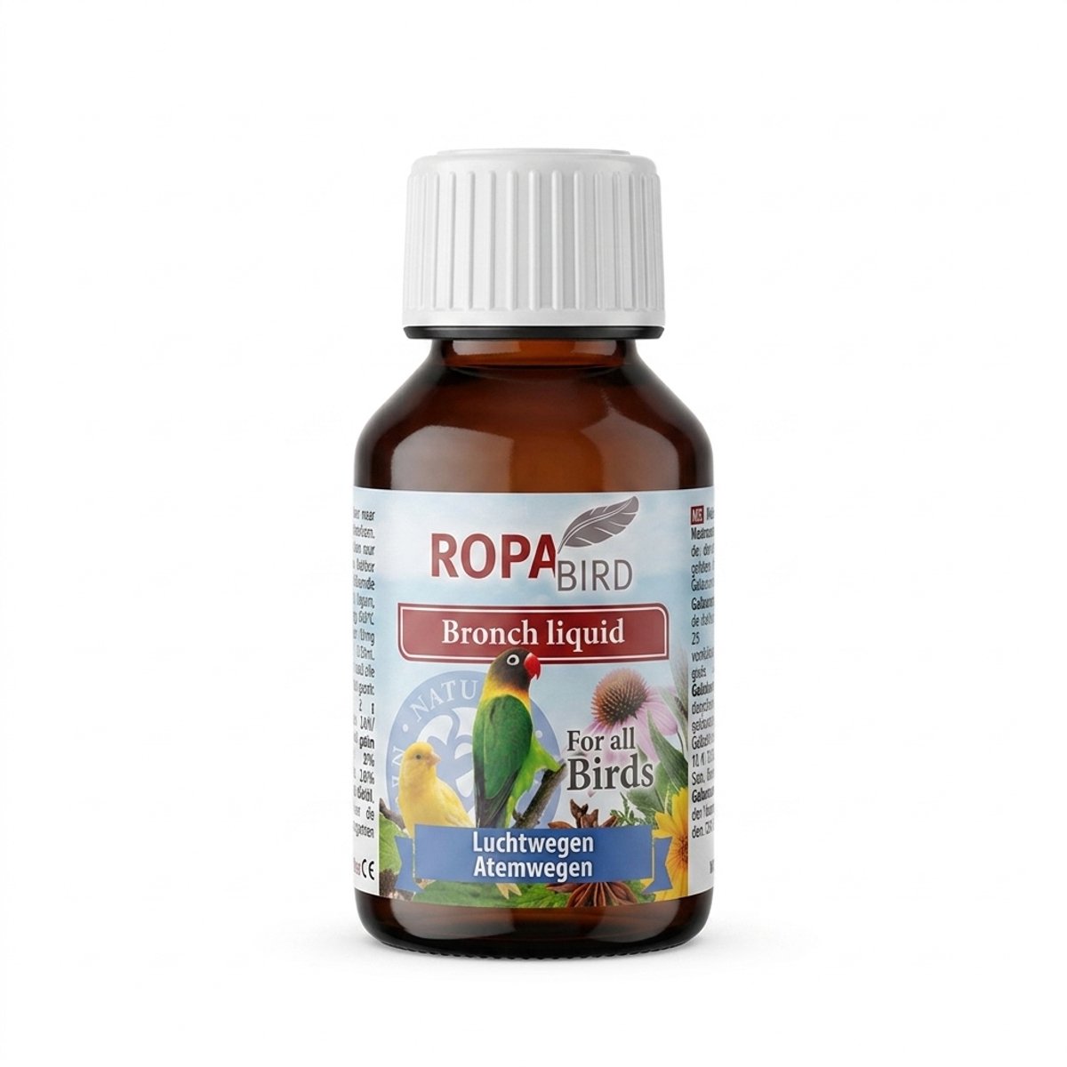RopaBird Bronchi Liquid - 100ml - ondersteunt de luchtwegen - 100% natuurlijk