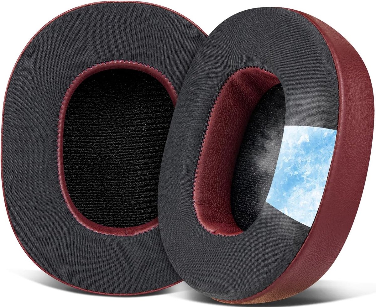 Verwisselbare Koel Gel Oorkussens voor Over-Eear Hoofdtelefoons, Geschikt voor Hesh 3, Crusher Wireless en Venue ANC, Comfortabele Earpads met IJszijde Stof