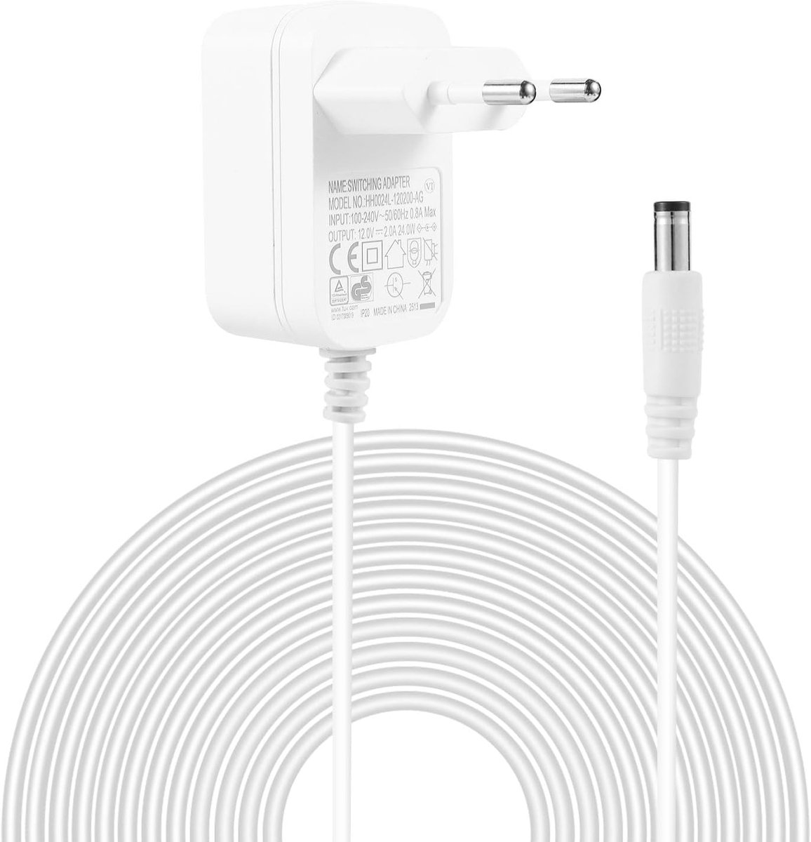 12V Netvoeding/Adapter - Vervanging voor Yamaha Digital Piano & Keyboard (Series PSR, YPG, YPT, YDP, DGX, KB, DD, EZ & P) - Vervangende voeding voor PA-150B/PA-130B/PA-32