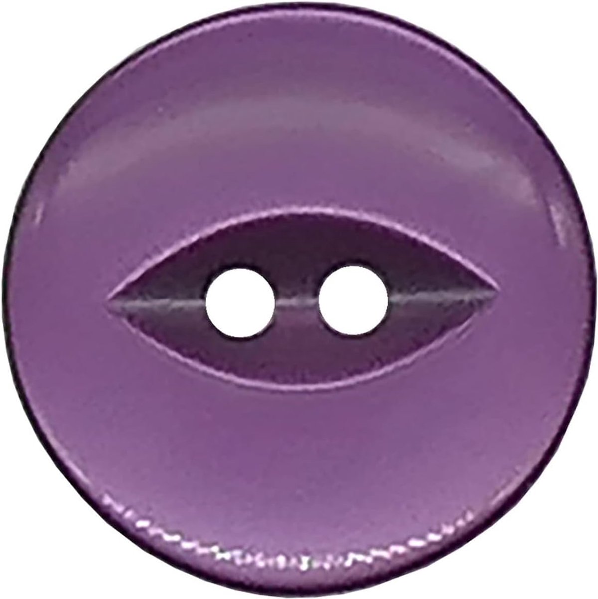 20 stuks ronde acryl vis oog knoppen, baby knoppen, naaien, breien ambachtelijke knoppen - paars 14 mm/22 Lignes