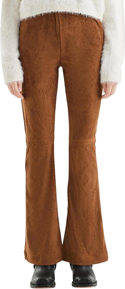 Dames Broek in suède-look 2173060