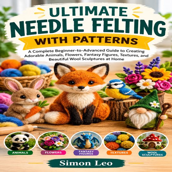 Ultimate Needle Felting With Patterns