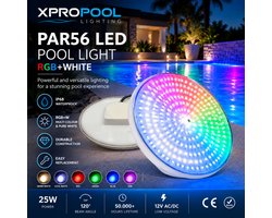 PAR56 LED Zwembad Lamp 25W - RGBW - 324 LEDS