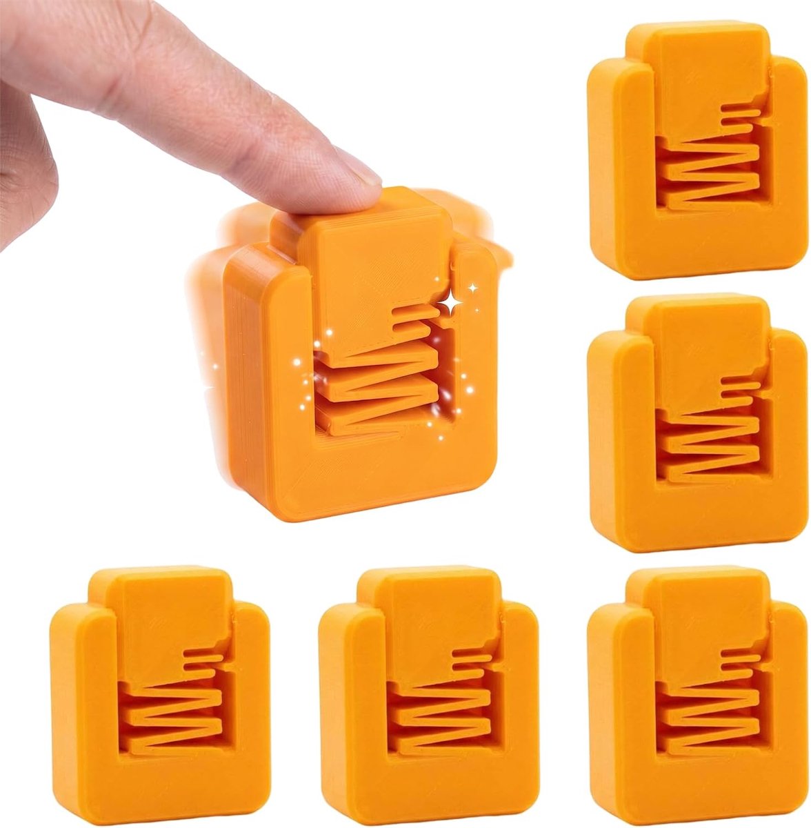 Toys Set van 5 stuks, anti-stress speelgoed voor volwassenen en kinderen, kleurrijk vingerspeelgoed om in te drukken, voor stressvermindering en tijdverdrijf, ADHD, speelgoedset in 5 kleuren