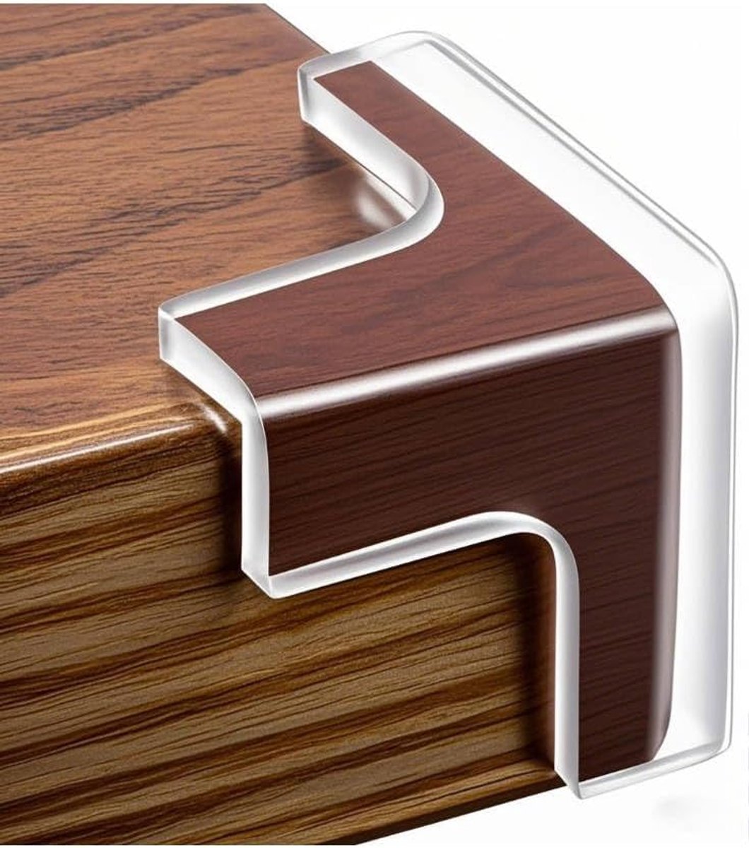20 stuks randbescherming voor baby's, zelfklevende hoekbescherming voor baby's ter bescherming tegen letsel, sterke grip, transparante tafelrandbescherming, hoeken, veiligheid voor baby's en kinderen