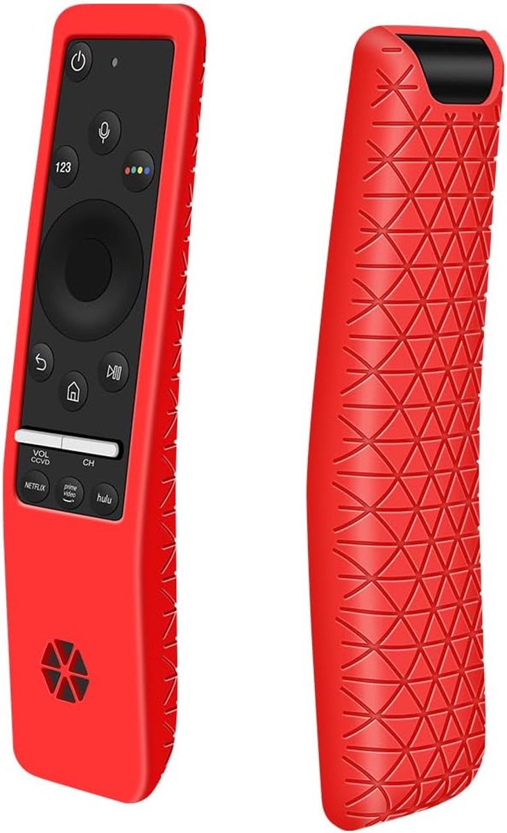 Siliconenhoes voor Samsung afstandsbediening BN59-01312A, vervangende Bluetooth-afstandsbediening, antislip beschermhoes voor Samsung BN59 Smart TV remote (rood)