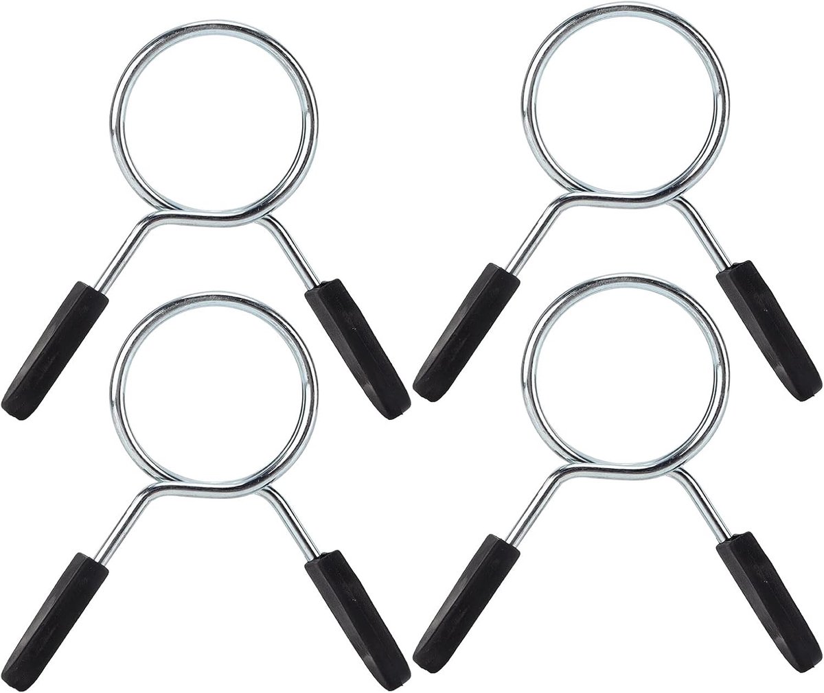 Halterveerkraagclips Halterstangclips Halterklemmen voor thuis- en Sportschoolfitness