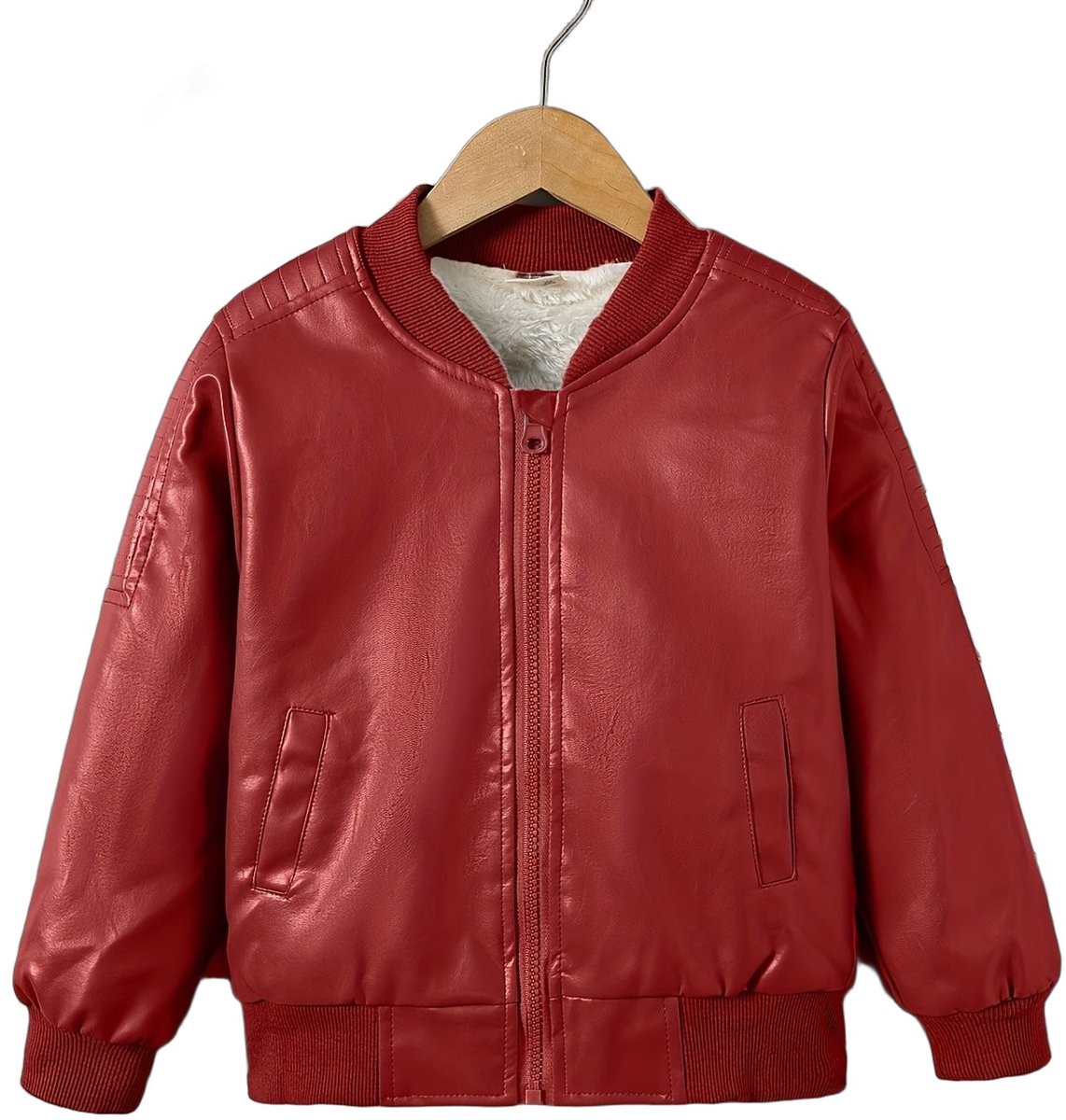 Currero Winterjas Parka Jongens Lange Jas Wintermantel Overjas Gewatteerd Waterdicht Winter Stijlvol Mantel Kinderen Baksteenrood 3-4 Jaar Baksteenrood-1