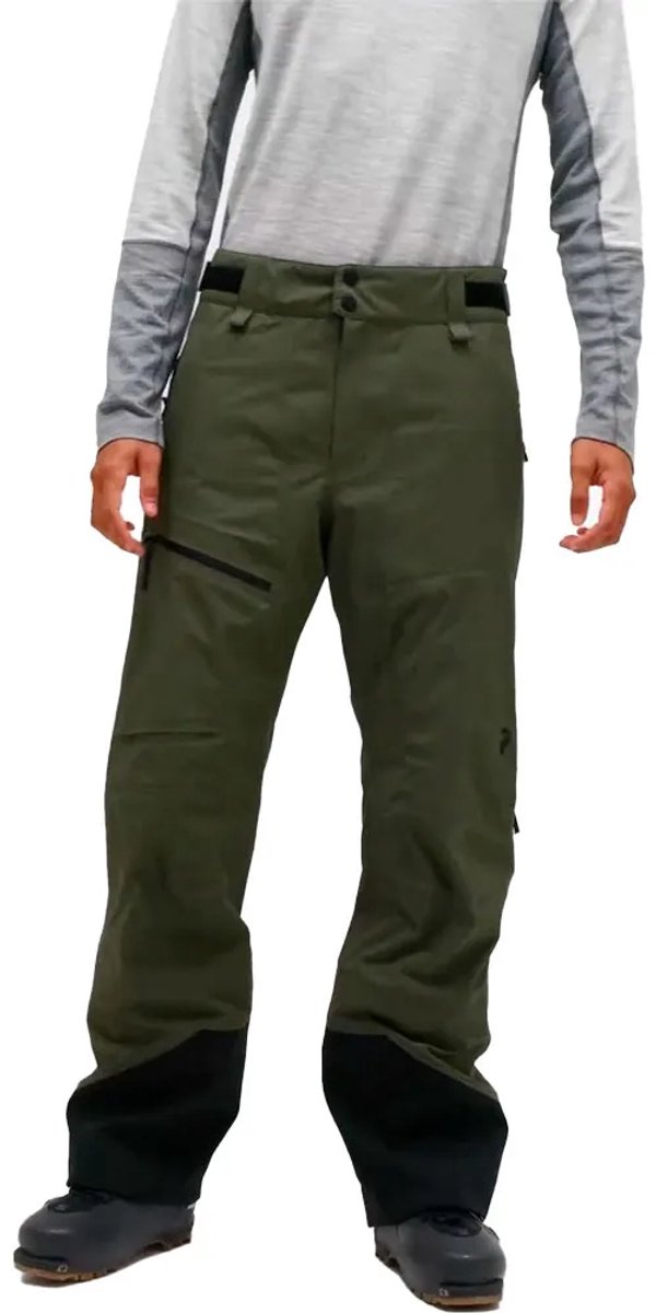 PEAK PERFORMANCE M ALPINE GORE-TEX C KNIT 3L SHELL PANTS Meadow Moss-XL