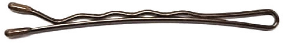 DKS Pro Schuifspelden Bruin - Golvende Haarspeldjes - Bobby Pins - 5 cm - 250 g