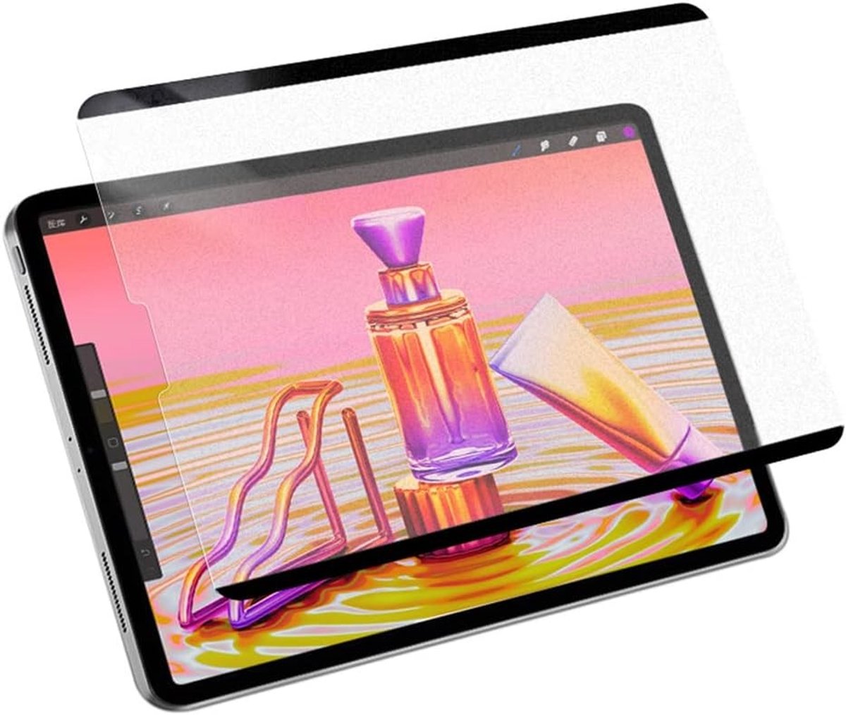 Matte Anti-glare Screen Protector voor iPad Air 5/4 en iPad Pro 11, Magnetische Papieren Beschermfilm met Paper Feel voor Optimaal Schrijfgemak