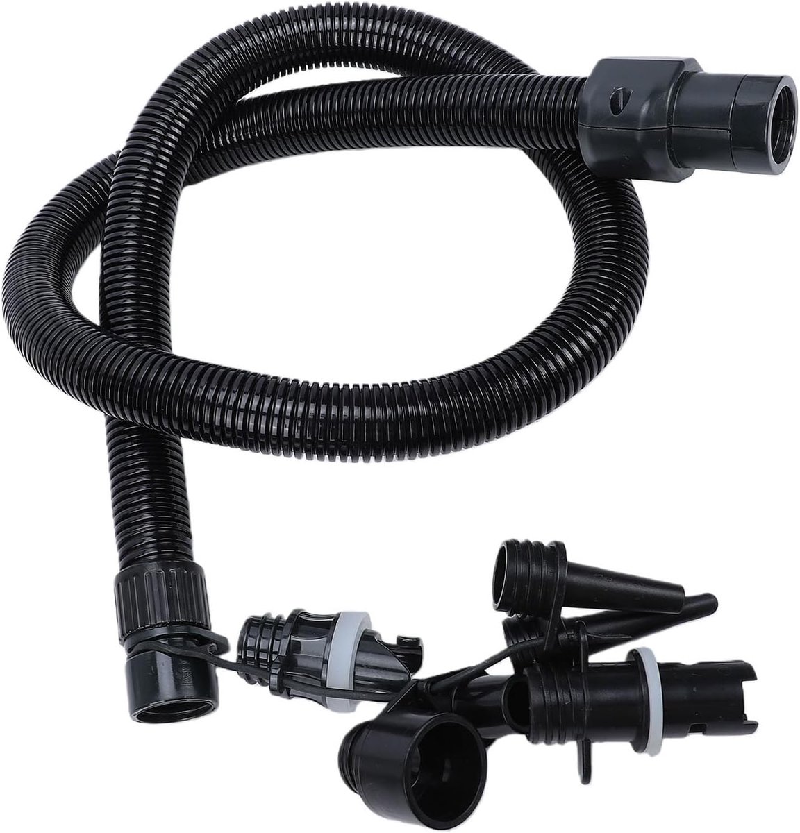 Flexibele Hoge Druk PVC Slang voor Elektrische Luchtpomp met Interne Drukbuffer en Antivrijgave Sluiting voor Stand-up Paddleboard en Kajakgebruik