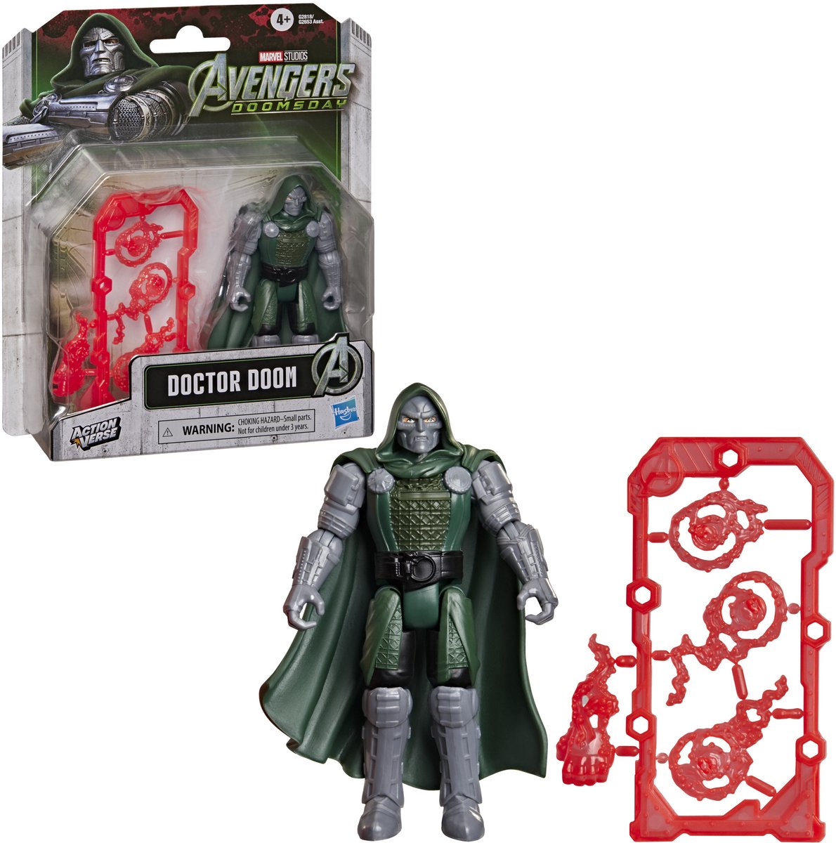 Marvel Avengers - Doomsday ActionVerse Doctor Doom - Actiefiguur 11cm