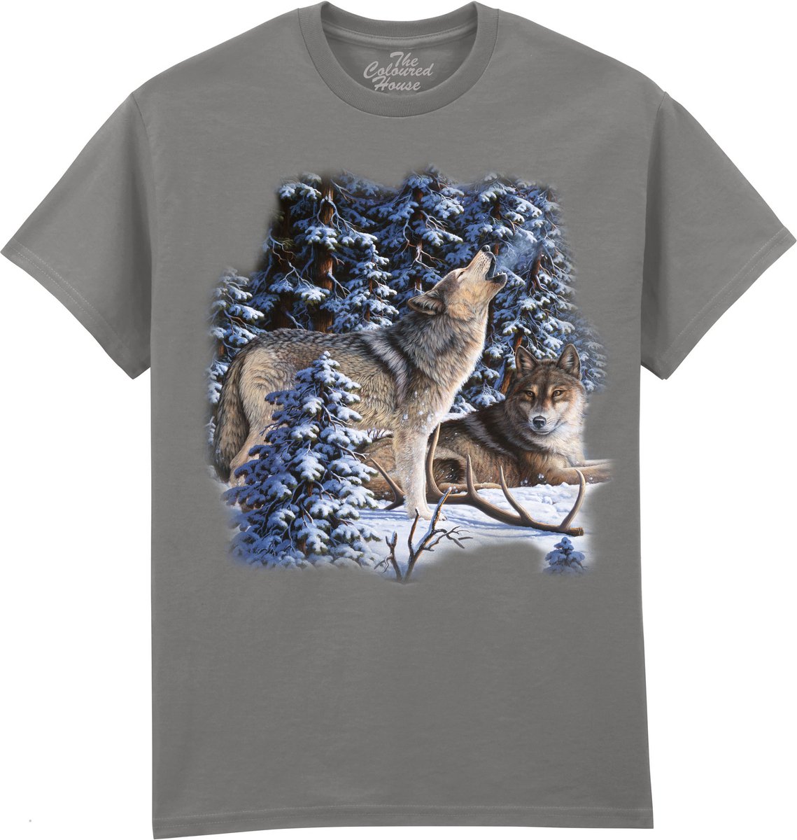 Wolf Wolven The Trophy Wolves The Coloured House T-shirt S