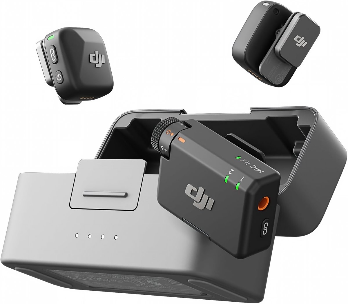 DJI Mic Mini Combo - 2 TX + 1 RX - Microfoons + Charging Case