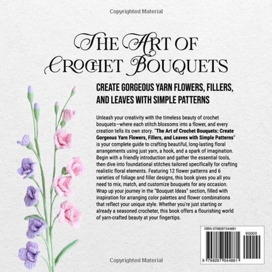 Haakboek voor Bloemen: Creëer Prachtige Garens Bloemen, Vullers en Bladeren met Eenvoudige Patronen — afbeelding 2