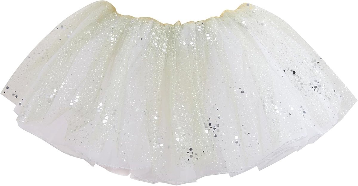 tutu rok, meisjes, tule rok, balletrok, dansjurk met pailletten, prinsessenrok, minirok, partyjurk, 3-12 jaar