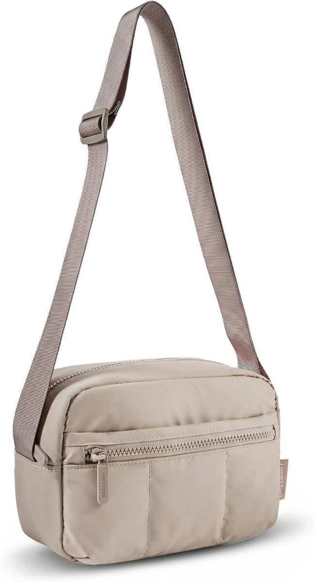SSTRWGOOD SLR-tassen - Fototas voor DSLR/SLR Camera - Klein en Lichtgewicht met Verstelbare Schouderriem - Geschikt voor Dagelijks Gebruik en Reizen - Polyester - Afmetingen 23x6x15cm