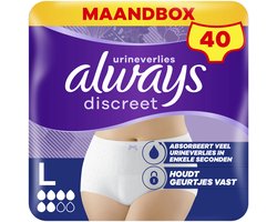 Always Discreet Incontinentie Discreet Normal — 40 stuks
