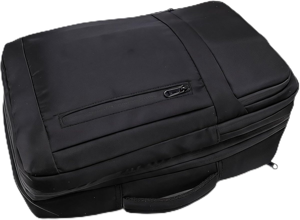 Uitbreidbare Reistas 36L tot 55L met Pomp, Geschikt voor Laptop, Telefoon en Campingaccessoires, Goedkeurings voor Vliegtuigen, Inclusief Oplaadpoort
