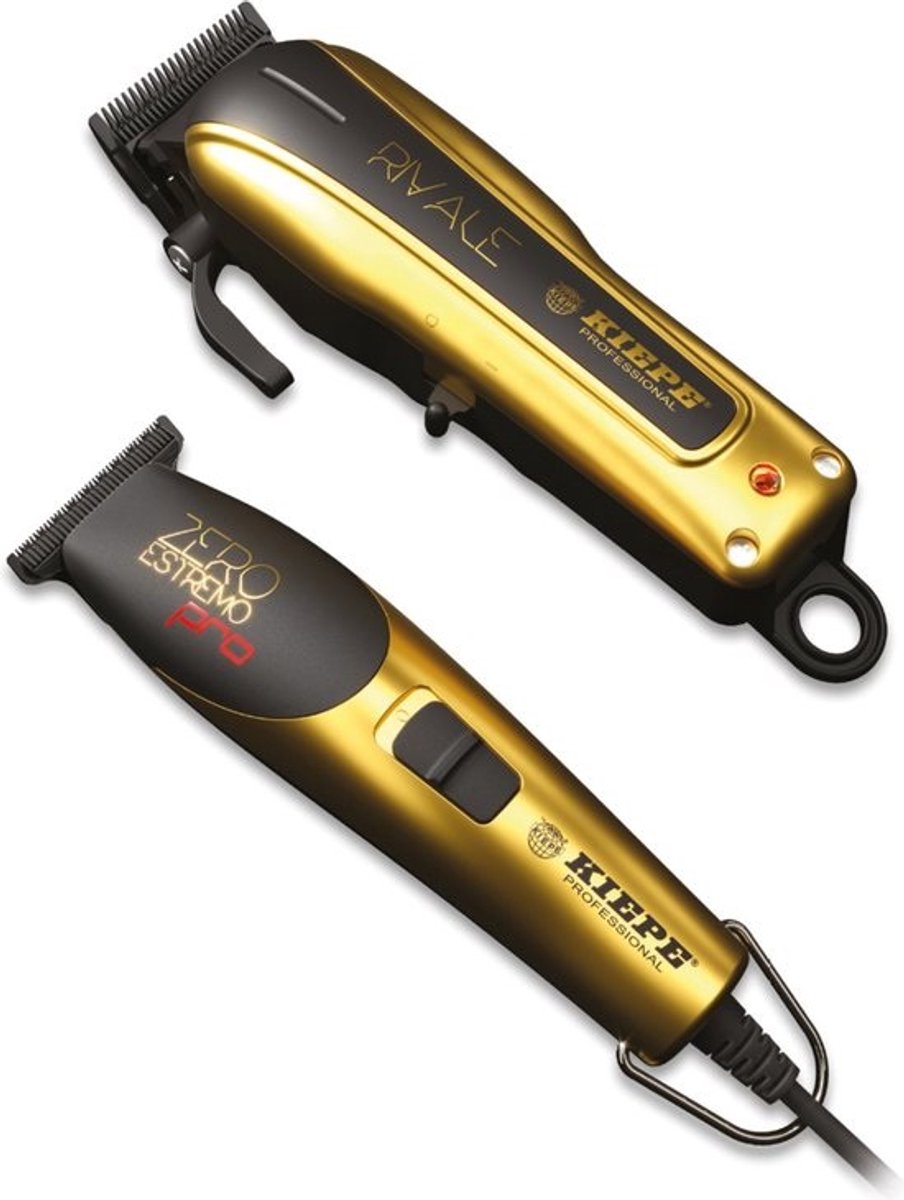 Kiepe Professional - Rivale Golden Combo Tondeuse Set | Professionele Tondeuse