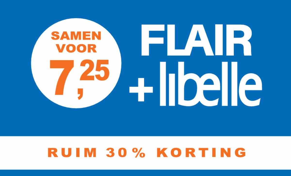 Pakket Flair + Libelle 2026-37 - Magazine voordeelpakket