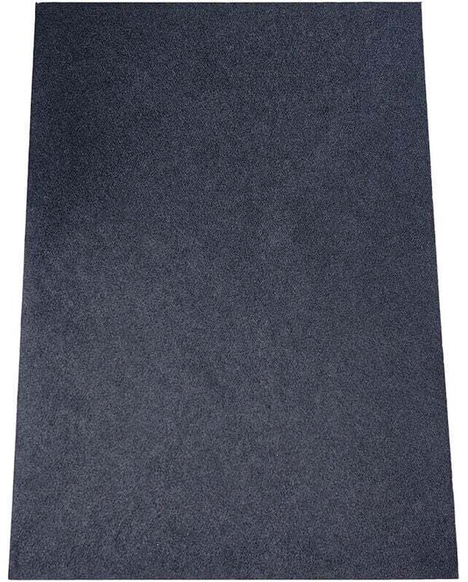 Vuurvaste schoorsteenmantel 100x150 cm – Antislip PU-polyestervezel – As- en vloeistofafstotend – Handwasbaar